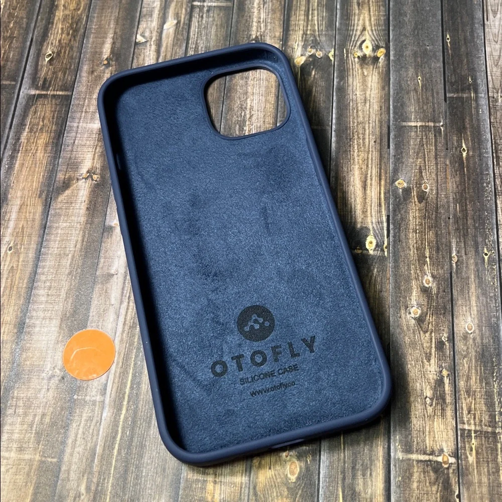 5for$10 Midnight Blue iPhone 13 Phone Case Silicone Microfiber Lining Phone
